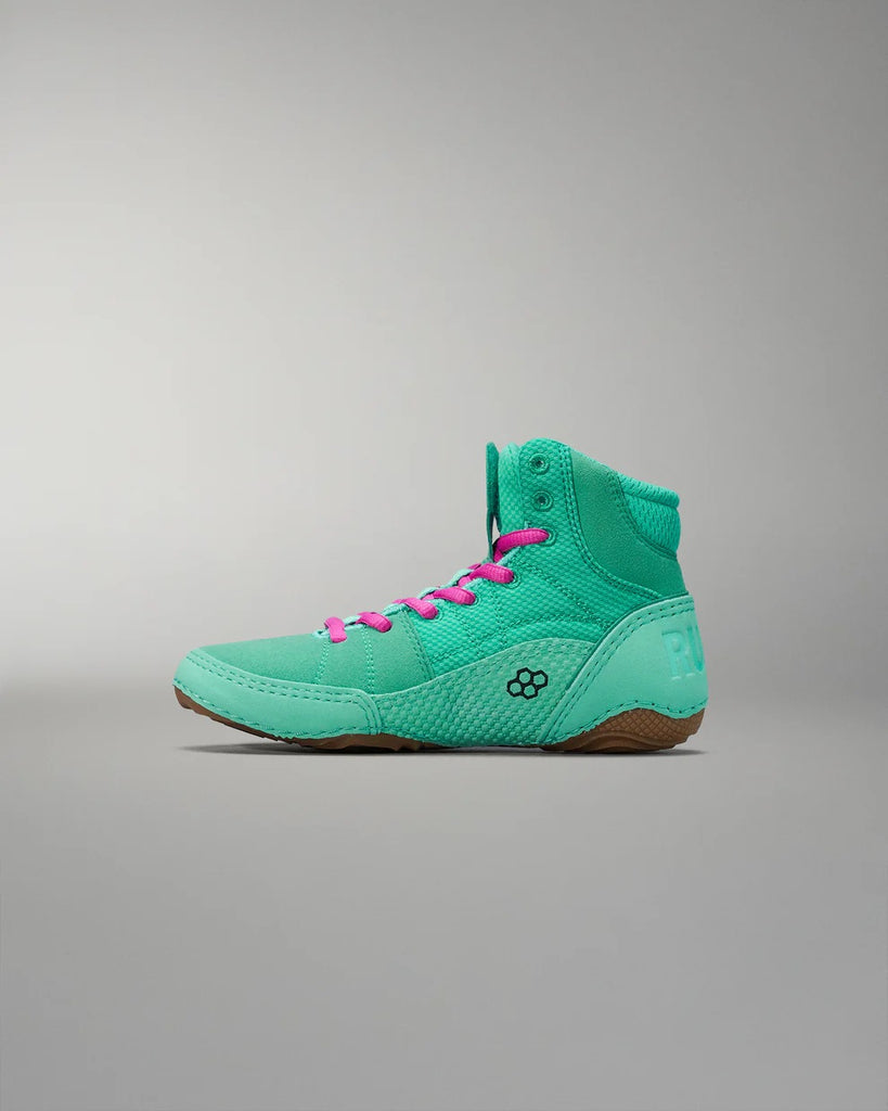 Rudis Colt 3.0 Wrestling Shoes Teal & Pink Men\'s Size 10 Women\'s Size 11.5 New RUDIS Colt 3.0 Adult Wrestling Shoes - Unrivaled Durability  main image 3