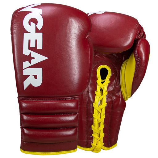 REVGEAR S4 SENTINEL PRO LEATHER GEL BOXING GLOVES RED
