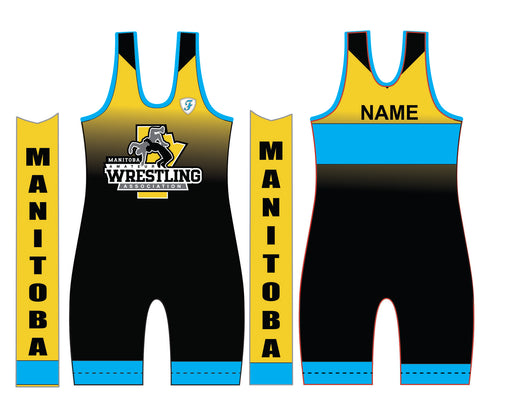Team Manitoba Blue Competition Singlet Womens