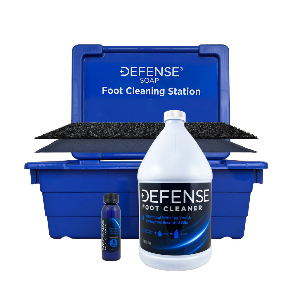Defense Soap Foot Cleaning Station — Takedown Distribution