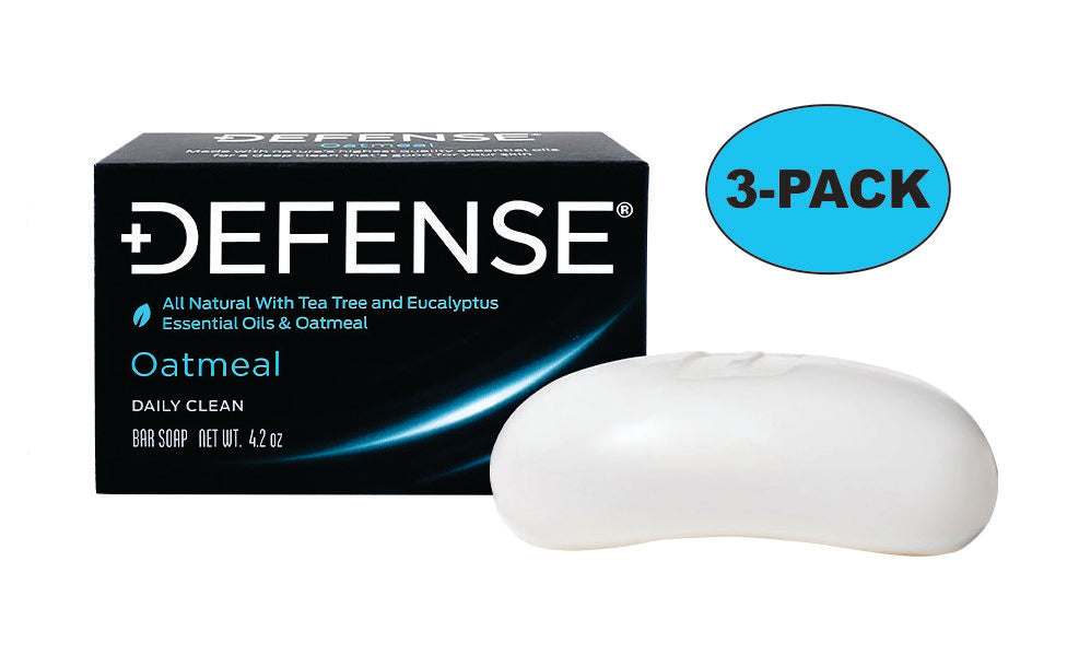 Defense All Natural Oatmeal Soap Bar