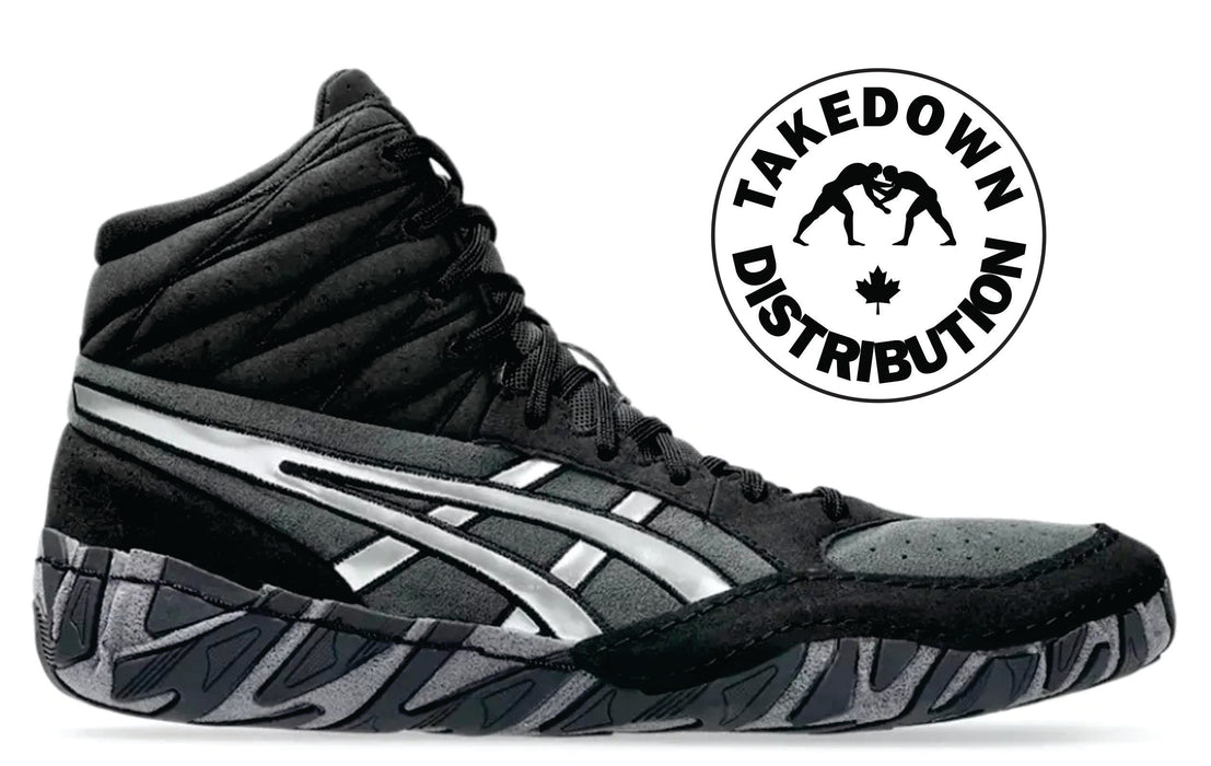 ASICS Shoe Wrestling Aggressor 6 Black/Pure Silver