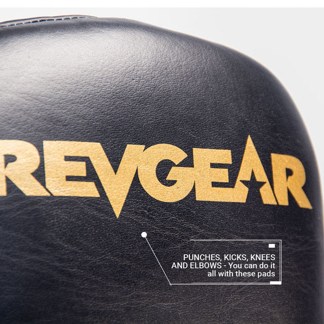 Revgear Coussinets de Muay Thai en cuir