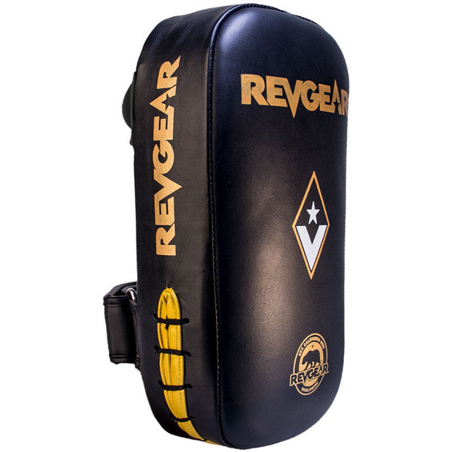 Revgear Mini T - Leather Light Weight Micro Thai Pads | for Traveling, Cornering and Training Kids