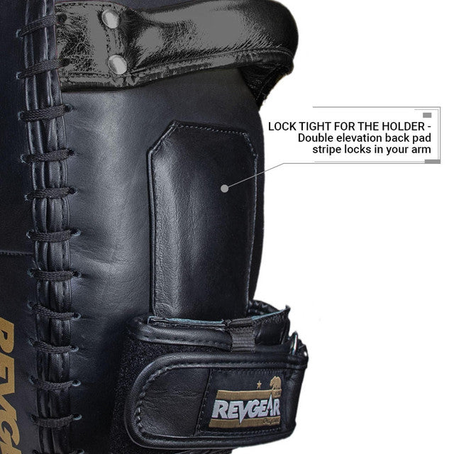 Revgear Curved Pro Leather Thai Pads