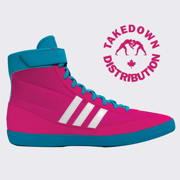 Adidas Shoe Wrestling Combat Speed 5 White -Black-Red