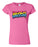 Beach Wrestling Tee Adult Womens Rosy2