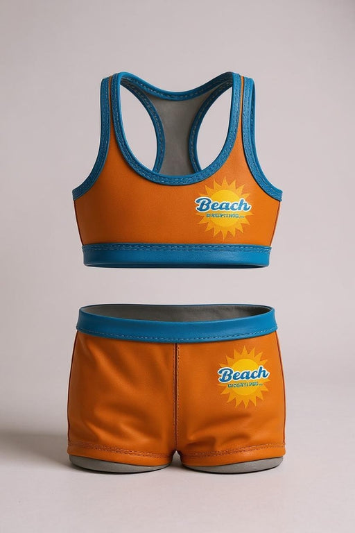 Beach Wrestling Womens Sports Bras and Shorts SUNNY