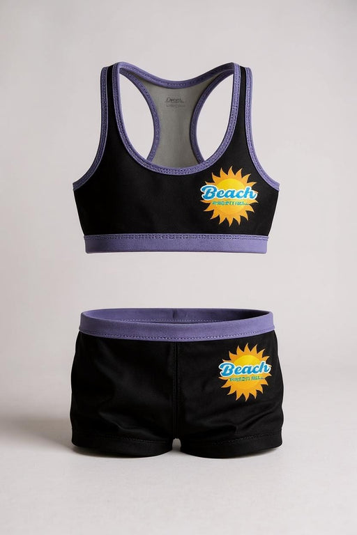 Beach Wrestling Womens Sports Bras and Shorts PASSION