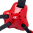 Cliff Keen EF66 Fusion Headgear Black-Scarlet