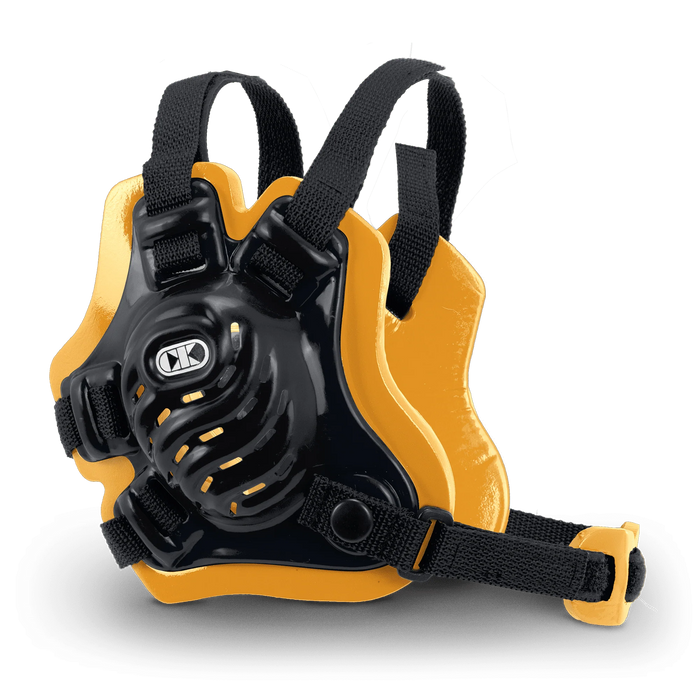 Couvre-chef Cliff Keen F5 Tornado noir jaune noir