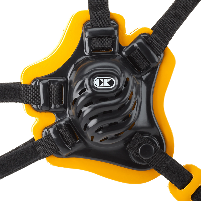Couvre-chef Cliff Keen F5 Tornado noir jaune noir