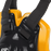 Couvre-chef Cliff Keen F5 Tornado noir jaune noir