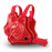 Couvre-chef Cliff Keen F5 Tornado Rouge-Rouge
