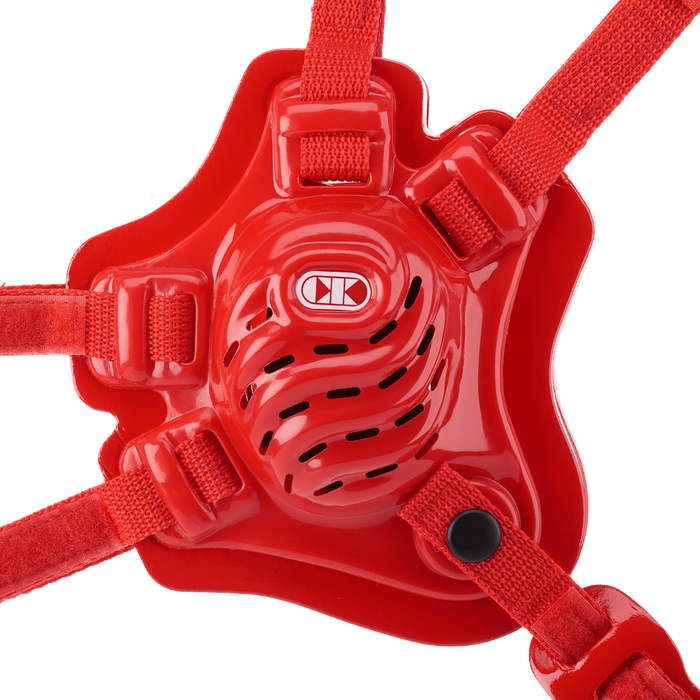 Couvre-chef Cliff Keen F5 Tornado Rouge-Rouge