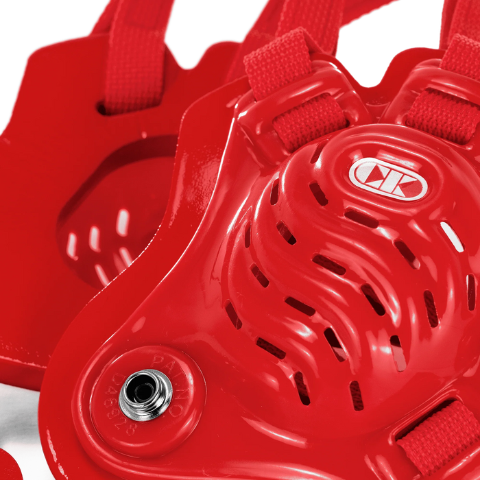 Couvre-chef Cliff Keen F5 Tornado Rouge-Rouge