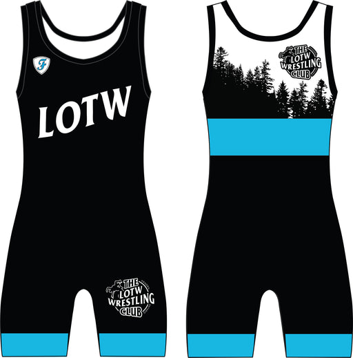 LOTW Blue Team Wrestling Singlet