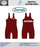 Débardeur Crusaders Wrestling Team Rouge - Bleu