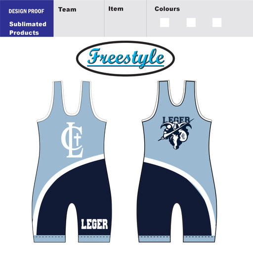 Leger Wrestling Singlet- Mens - Womens