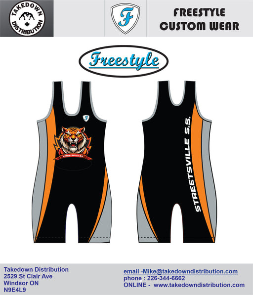 Streetsville Wrestling Team Singlet