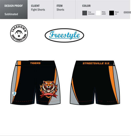 Streetsville Custom Sublimated Shorts