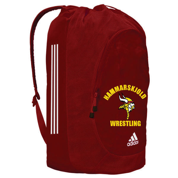 Hammarskjold Adidas Gym Bag Wrestling Red-White