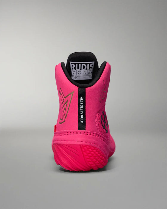 Rudis JB1 FLAMINGO PINK Wrestling Shoes