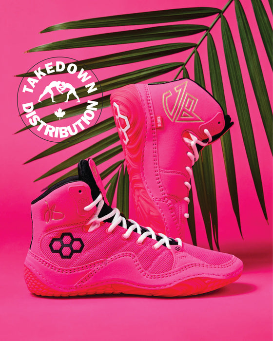 Rudis JB1 FLAMINGO PINK Wrestling Shoes