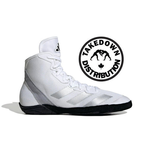 Adidas Shoe Wrestling Adi Zero  White/Silver/Black