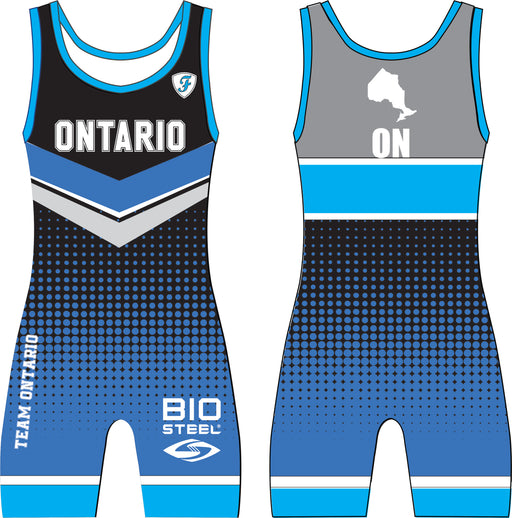 ON-HP Wrestling Team Singlet Blue