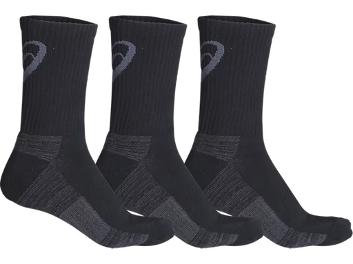 Asics Training Crew Sock Black 3 pack