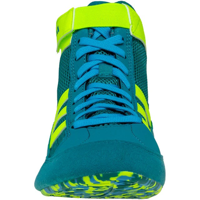 Adidas Wrestling Youth HVC Teal -SolarGreen -Cyan