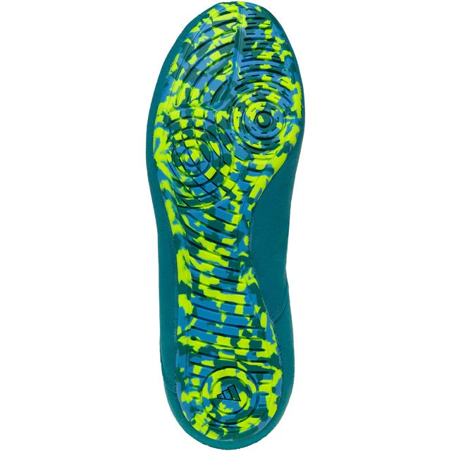 Adidas Wrestling Youth HVC Teal -SolarGreen -Cyan