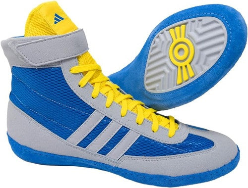Adidas Shoe Wrestling Combat Speed 4 Royal-Yellow — Takedown Distribution