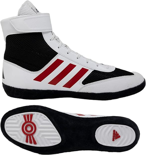Adidas Shoe Wrestling Combat Speed 5  White -Black-Red