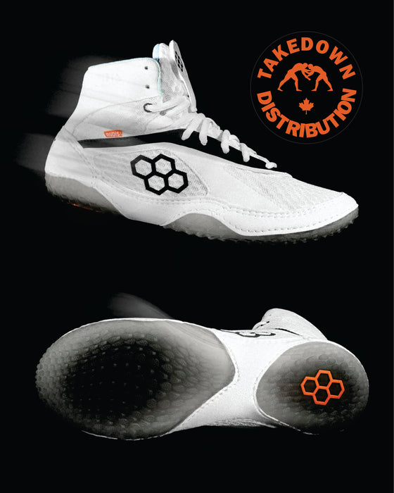 Rudis ALPHA 2.0 GHOST WHITE Wrestling Shoes
