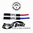 Wrestling Attack Bandz Pair Red-Blue