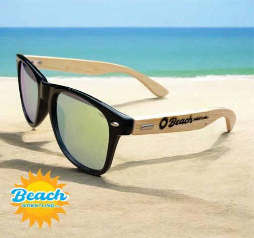 Beach Wrestling Sunglasses Goldy