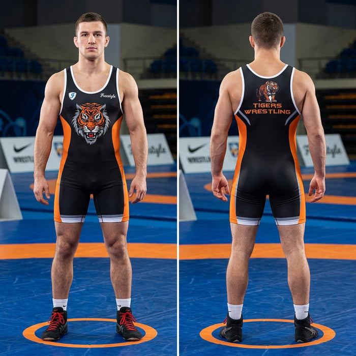 Freestyle Custom Sublimated Wrestling Singlets