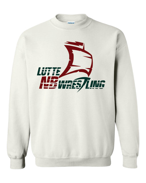 NB Lutte Crew Sweater White