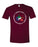 Newfoundland Wrestling Soft Style Adult Tee Mens Cut Maroon