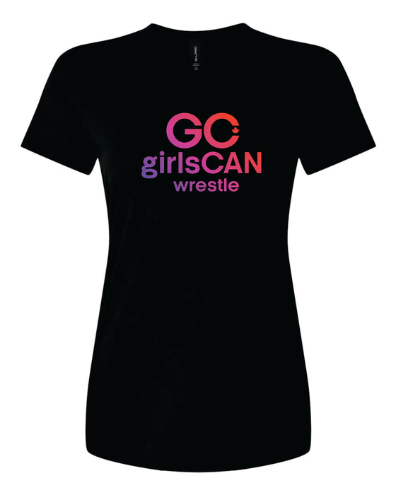 GirlsCan Wrestle Performance Tee
