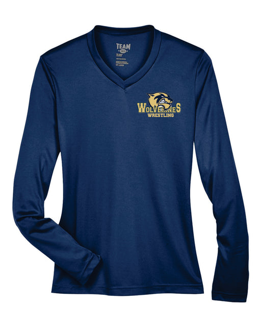 Wolverines wrestling performance tee Womens