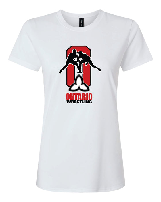 OAWA Soft Style Adult Tee Womens Cut White
