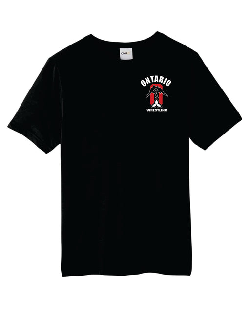 OAWA Performance  Adult Tee Mens Black - Takedown Distribution 