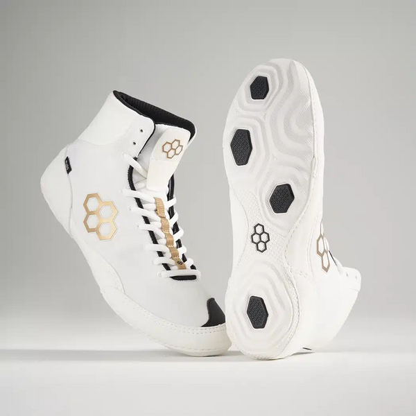 Rudis COLT 2.0 YOUTH WRESTLING SHOE WHITE GOLD — Takedown Distribution
