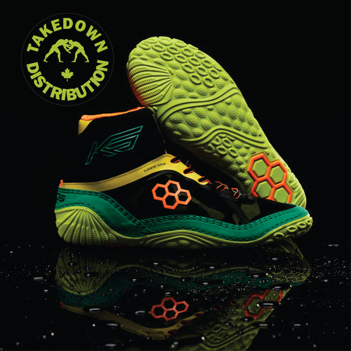 Adidas Shoe Wrestling Mat Wizard Black/Gray — Takedown Distribution