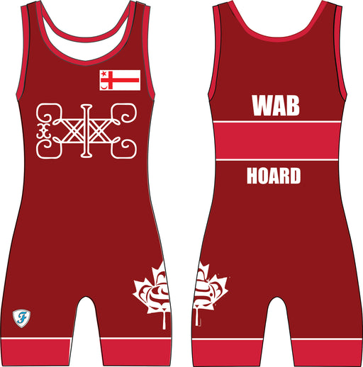 Mikmaq Wrestling Team Singlet Red