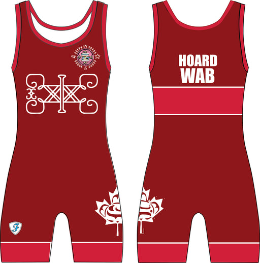 Passamaquoddy Wrestling Team Singlet Red