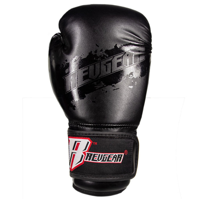 REVGEAR YOUTH COMBAT SERIES BOXING GLOVES BLACK